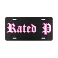 Pink Rated P - Vanity Plate