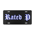 Blue “Rated P” - Vanity Plate
