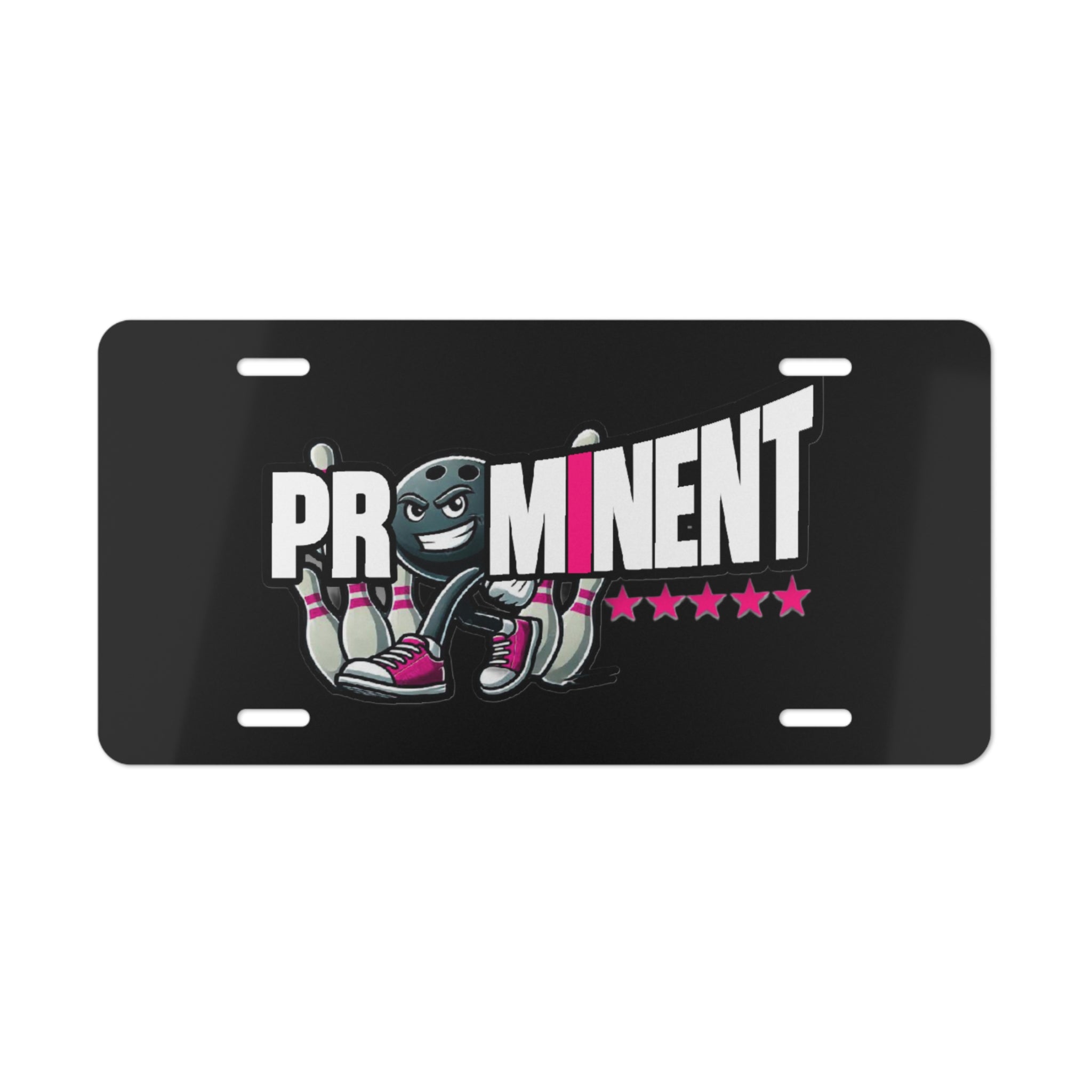 Pink “Prominent” - Vanity Plate
