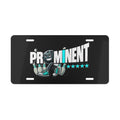 Prominent Logo - Light Blue Vanity Plate